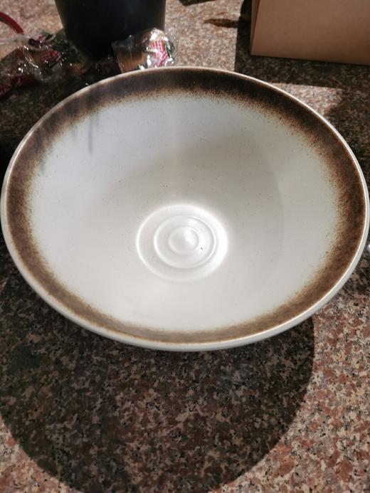 斗笠米色盆 商品图0