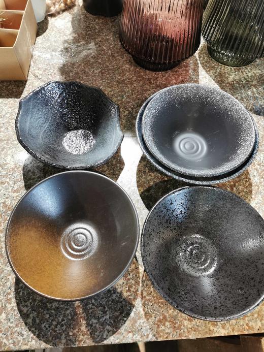 斗笠黑陶盆 商品图0