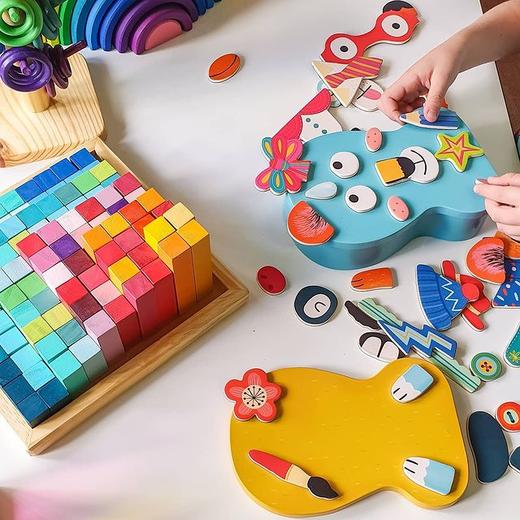 DJECO磁性拼图冰箱贴拼图铁盒拼图职业DIY(tongban) 商品图1