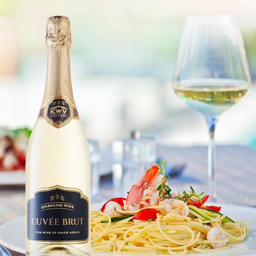 KWV Sparkling Wine Cuvée Brut/KWV绝干起泡葡萄酒，南非进口 商品图1