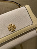 好嗲的一只包！4折好价！Tory burch juliette奶黄拼米色手提斜挎包 只要¥2050直邮到手！ 商品缩略图6