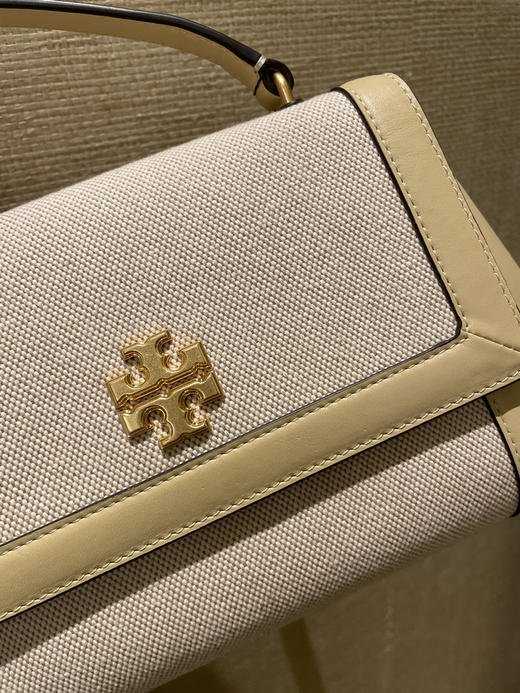 好嗲的一只包！4折好价！Tory burch juliette奶黄拼米色手提斜挎包 只要¥2050直邮到手！ 商品图6