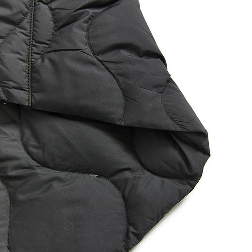 西遇设计感菱格羽绒服男2023年冬季新款轻薄舒适创意海浪线外套12022312 商品图3