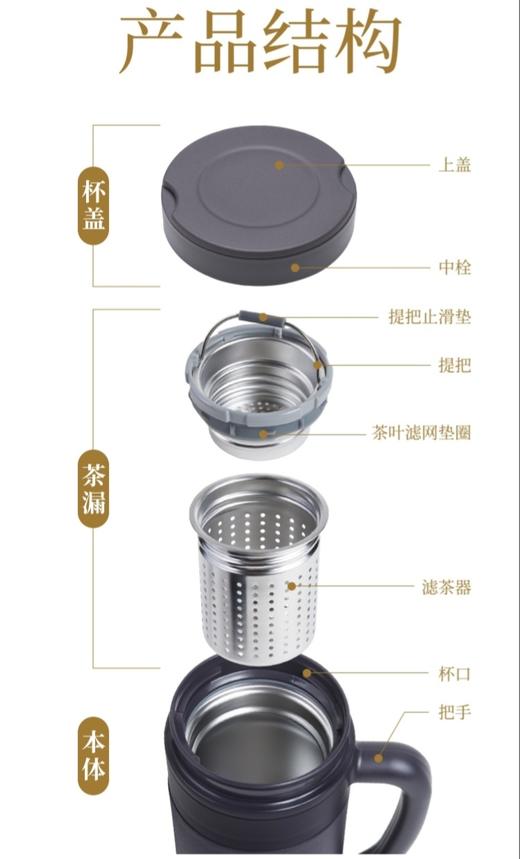 【6F】象印便携304不锈钢保温杯KAE48 商品图3