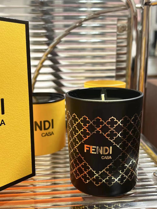 FENDI芬迪CASA香薰蜡烛青柠罗勒/鎏金贵族70g/180g  礼物香氛 商品图8