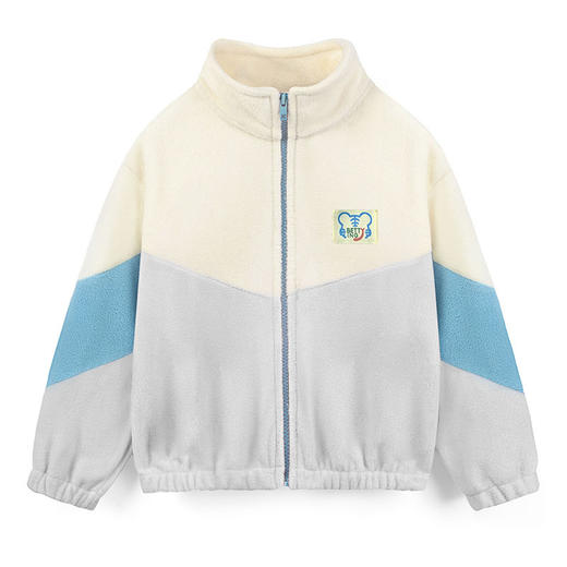 MZ-1001Q00130童装儿童摇粒绒外套男童女童2022秋冬颗粒绒卫衣中小童双面绒童装 商品图3