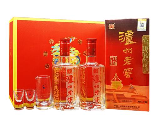 下架【泸州老窖】52度泸州老窖头曲六六顺一帆风顺礼盒套装 500ml*2 商品图1