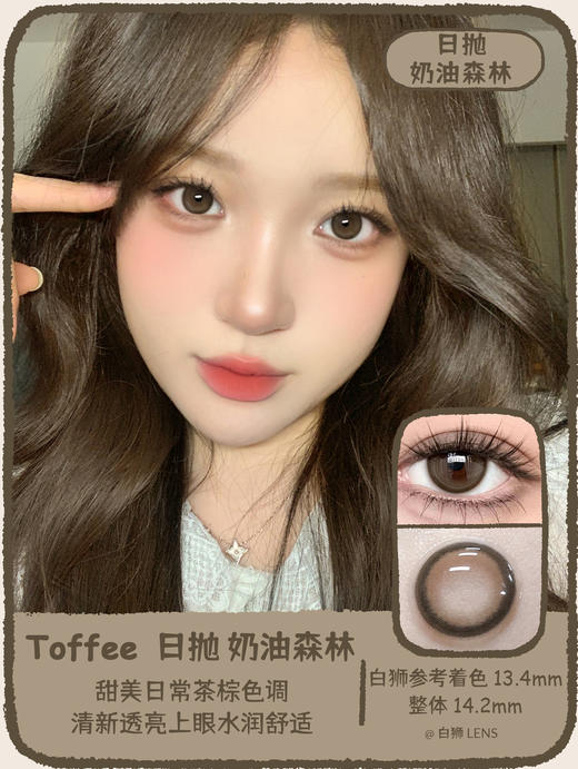 Toffee旗下 | 半熟恋人&邂逅光晕&燕麦黑咖&奶油森林&海盐乳酪   | 日抛  一盒十片装 商品图4