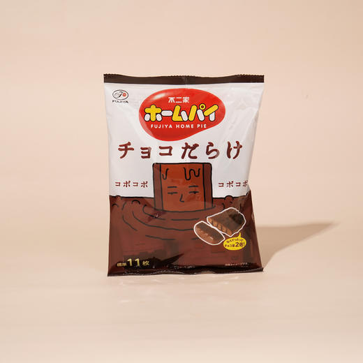 不二家巧克力味家庭派(糕点)121g 商品图0