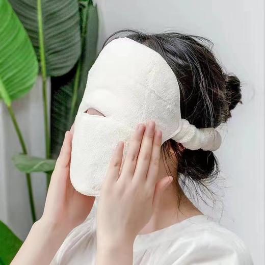 【热敷脸部毛巾面膜罩，拍一发二！】敷脸巾湿敷打开毛孔保湿补水神器，美容冷热冰敷，敷脸蒸脸面膜搭档，面部蒸汽美容神器，加热脸巾面膜巾 商品图2