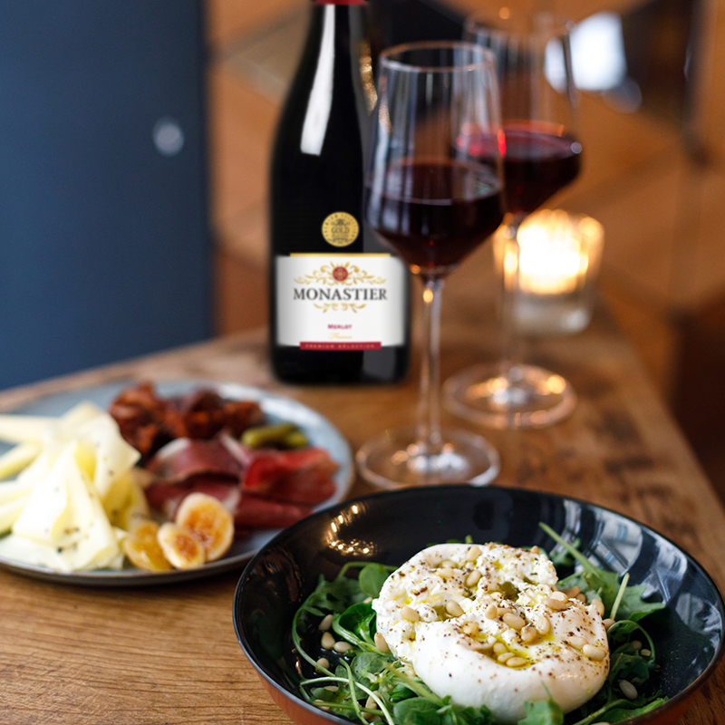 Monastier Merlot, Languedoc 蒙纳斯特梅洛干红葡萄酒，法国朗多克