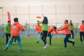 体育团建项目飞盘操作方法