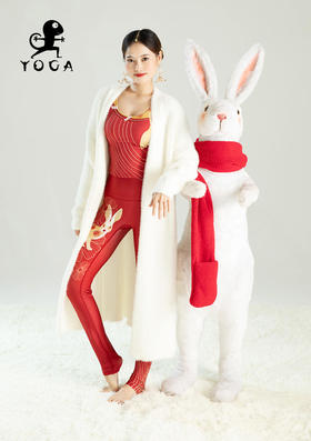 壁虎瑜伽【2212SY214】防水貂绒长款外套【5天发货】（无胸垫）