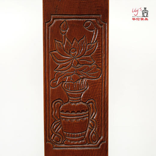 明清家具古玩老古董民间老货收藏老家具挂灯椅四出头椅/对 商品图4