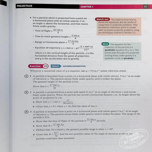 预售 【中商原版】Pearson Edexcel International A Level Mathematics Mechanics 2 培生爱德思Alevel考试数学力学2课本 英文原版教材 商品图5