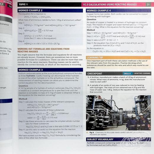 【中商原版】Pearson Edexcel International AS Level Chemistry 培生爱德思AS Alevel考试化学课本 英文原版进口教材 商品图4