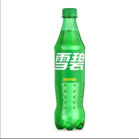 雪碧清爽柠檬味汽水500ml