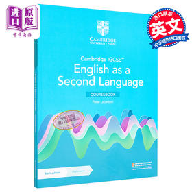 【中商原版】Cambridge IGCSE English as a Second Language Coursebook 剑桥英语作为第二语言教材