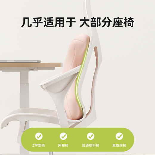 【小蛮腰软腰靠】米乔汽车腰靠X1靠背垫护腰记忆棉驾驶员久坐办公室腰垫 商品图7