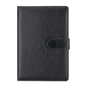 齐心 C5870 商务磁扣皮面本 A5 120张