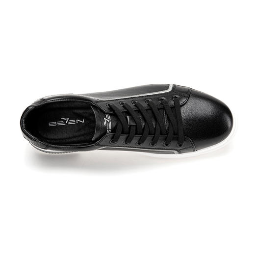 【特价】柒牌板鞋男鞋夏季新款男士潮流百搭低帮鞋真皮透气运动休闲鞋	122X70260 商品图2