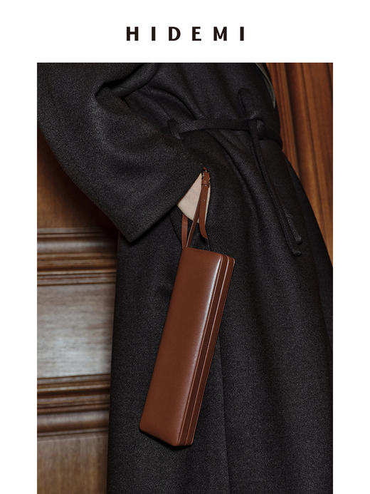 HIDEMI 节日系列拿铁红限定款法棍手包 商品图3