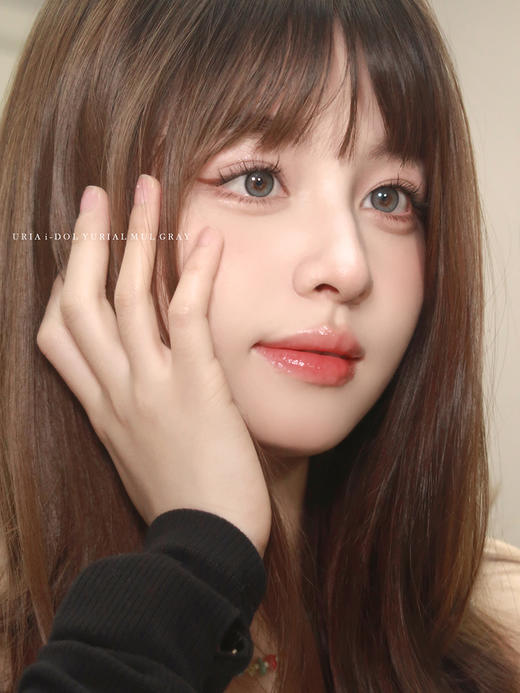 韩国正版idol旗下 ·水光蓝灰｜玻璃珠系列｜年抛｜14.0mm实际着色超小直径 商品图5