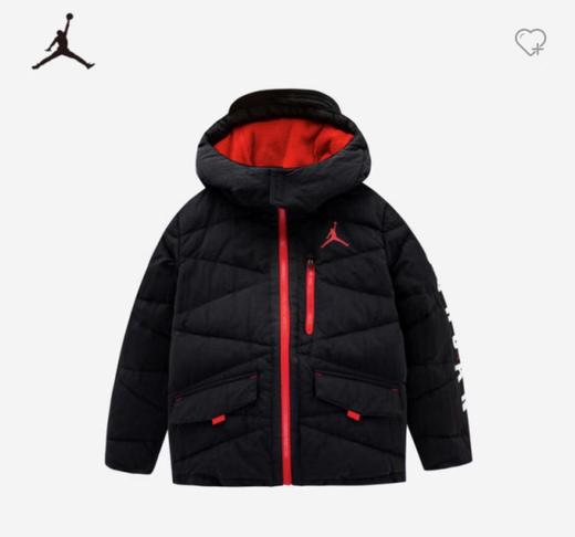 乔丹童衣耐克童装冬款男女童保暖短款羽绒服JD2242004 商品图0