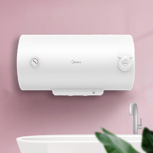 美的 F60-A20MD1（H1）电热水器 极地白 机械防电墙款 商品图1