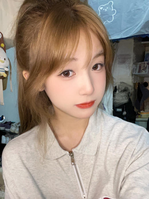 日抛 Deerbell  甜蜜桃 14.2 粉棕 商品图4