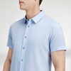 【含麻】柒牌衬衫男士夏季新款时尚潮流休闲男生翻领短袖衬衣	122A70940 商品缩略图1