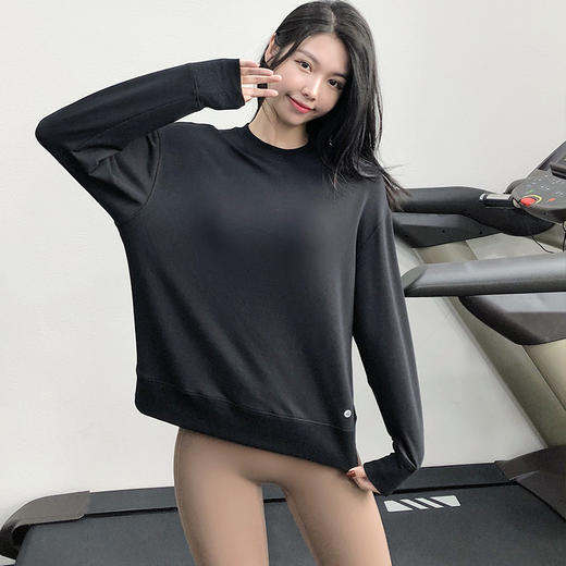 跃牌【美丽贤淑】系列宽松运动卫衣女跑步休闲外套 WT01 商品图2