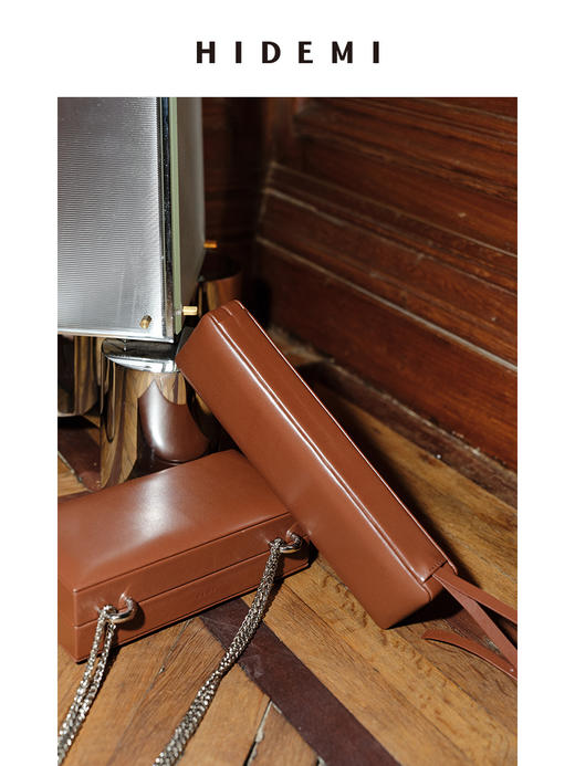 HIDEMI 节日系列拿铁红限定款法棍手包 商品图8