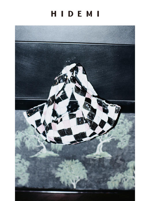 HIDEMI 节日系列亮片刺绣行囊小号 商品图3