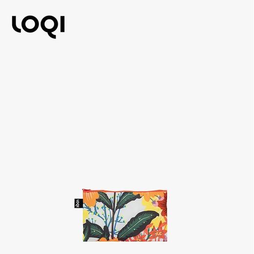 【收纳袋】德国LOQIxL/L艺术系列环保收纳袋三件套ZP.PC.FW泰国花卉系列INS网红风文具数码配件收纳整理套包洗漱化妆防泼水 商品图3