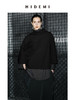 HIDEMI 节日系列极简立领廓形衬衫 黑色/白色 商品缩略图5