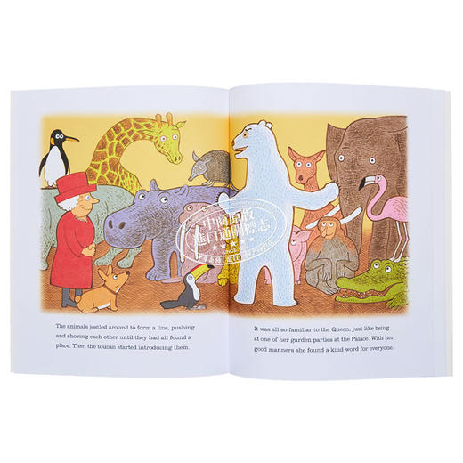 【中商原版】The Queen & Mr Brown: A Night in Natural History Museum 女王和布朗先生 自然历史博物馆之夜 英文原版绘本 商品图5