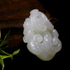 和田玉（白玉）籽料挂件--灵芝30.37g 商品缩略图4