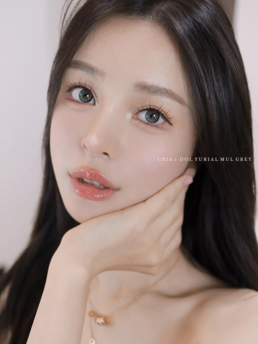 韩国正版idol旗下 ·水光蓝灰｜玻璃珠系列｜年抛｜14.0mm实际着色超小直径 商品图7