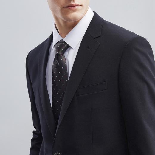 【含麻/莱赛尔】柒牌西装套装男春季新款商务正装西服两件套124C70060 商品图2