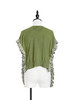 TYNVIE 多用途羊绒混纺背心/披肩 - 橄榄绿 商品缩略图4
