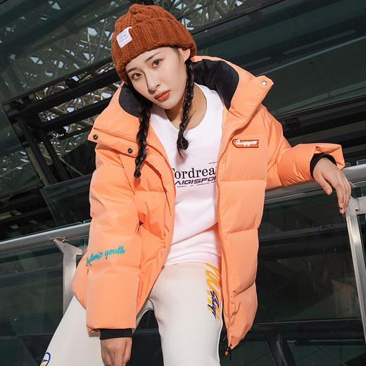 【线下同款 宽松版型 后背大印花】赛琪羽绒服252758 商品图3