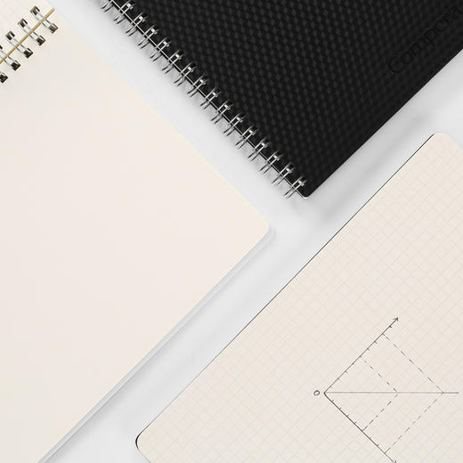 齐心 C7103 Compera 钻石系列 PP面双螺旋本 A5 80张 商品图3