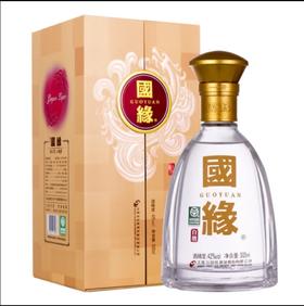 国缘对开柔雅型白酒42度500ml