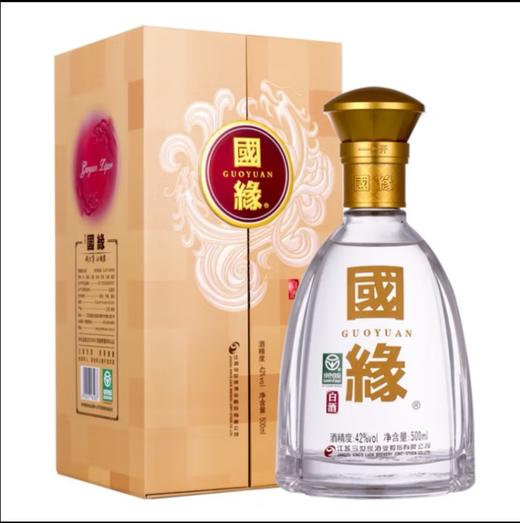 国缘对开柔雅型白酒42度500ml 商品图0