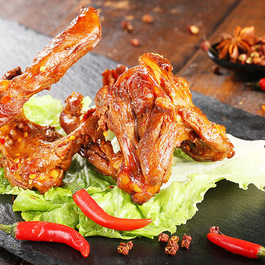 百草味 鸭锁骨（五香味）140g/袋*3【CZ】 商品图3