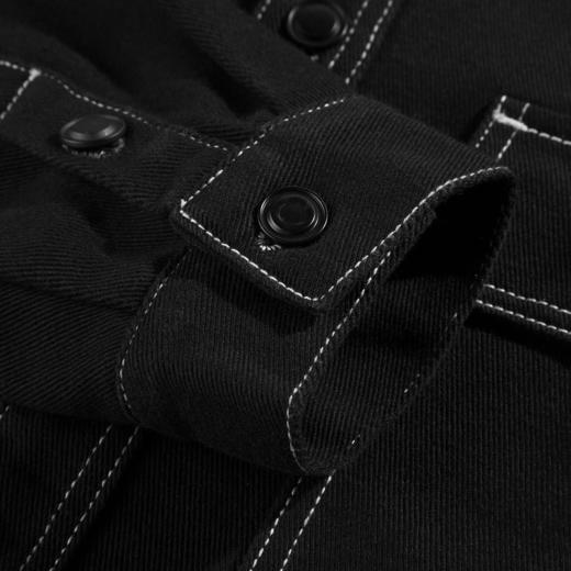 gxg.jeans男装夹克  秋季热卖翻领夹克男潮流明线宽松外套 商品图4