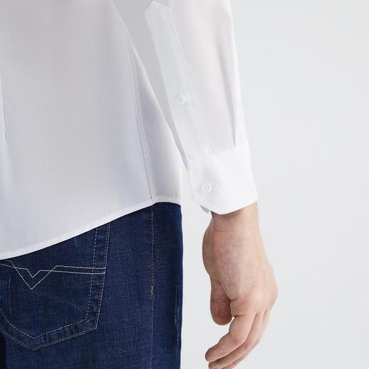 【特价】【易去污】柒牌男士商务正装长袖衬衫春秋新款时尚职场衬衣	123A70530 商品图2