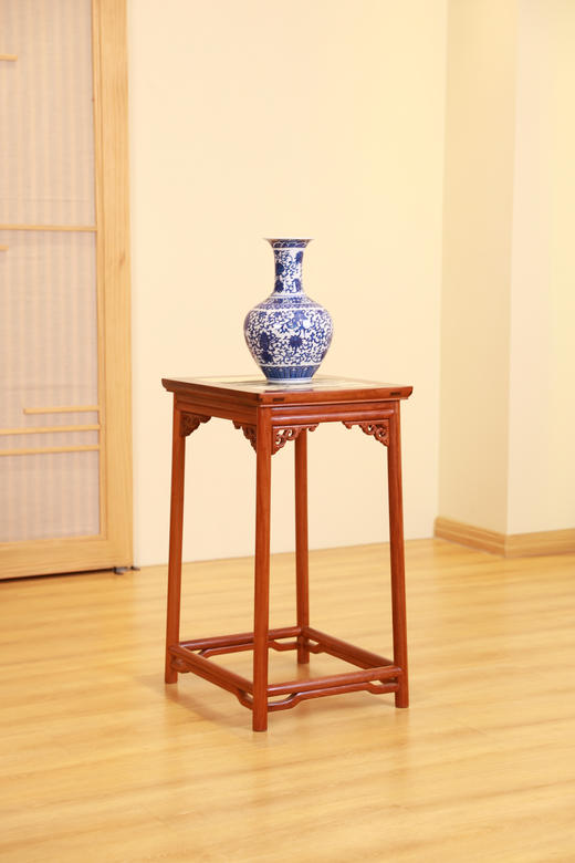 红桥红  家具严选  缅甸花梨（大果紫檀）【恭王府 寿字纹 圈椅 茶几】 商品图2