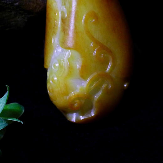 和田玉（白玉）籽料挂件--喜事连连18.07g 商品图6